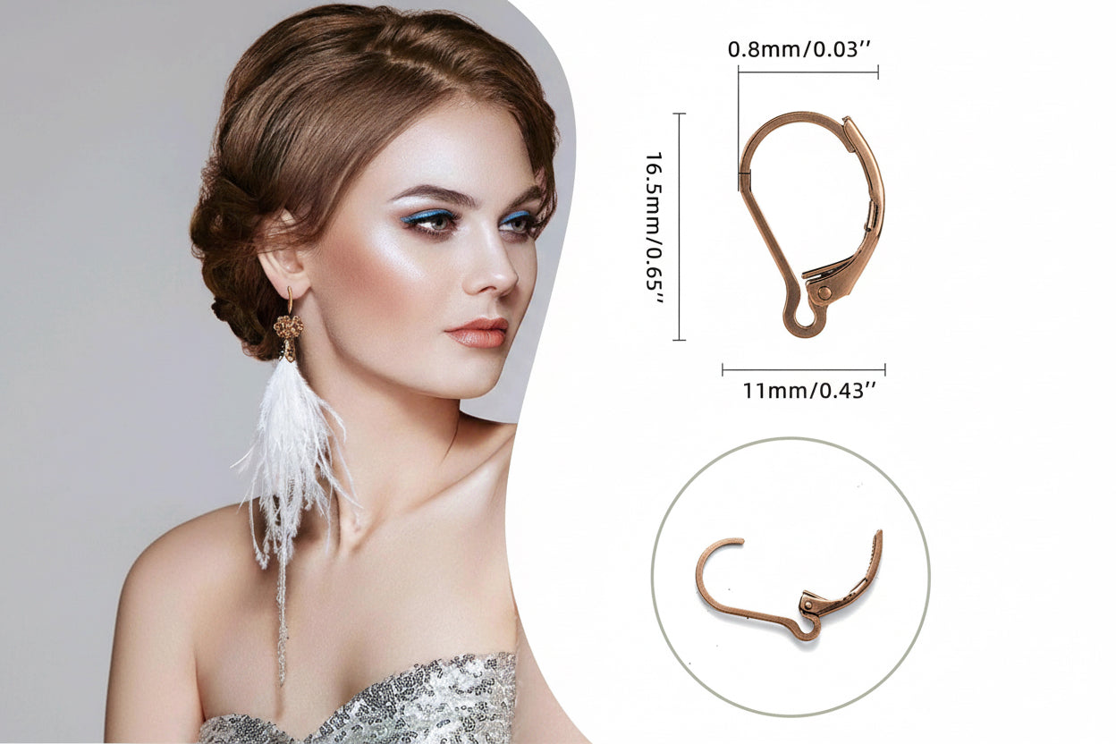 Lever-Back Earrings