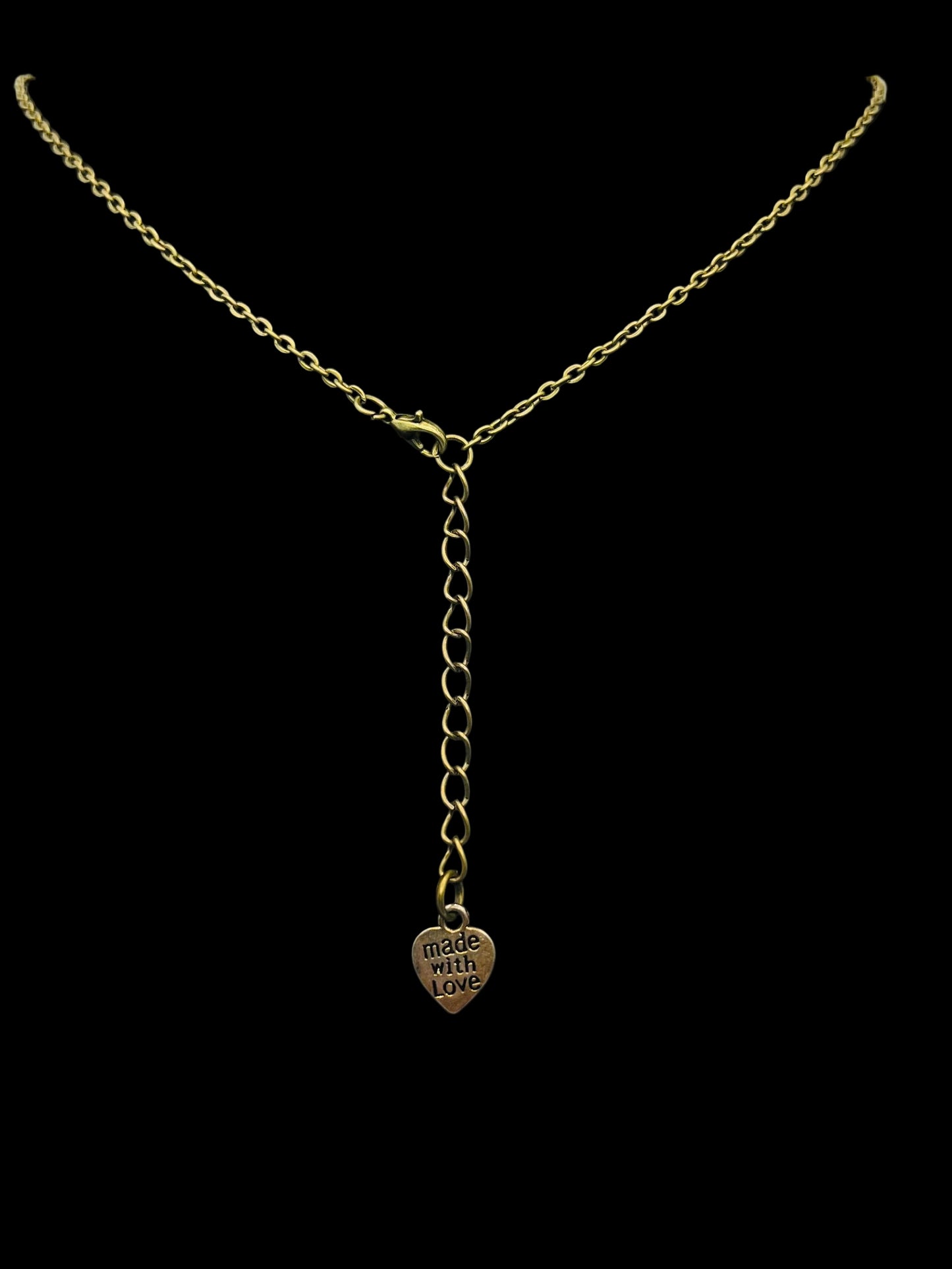 Beaded Wire Chain Necklace
