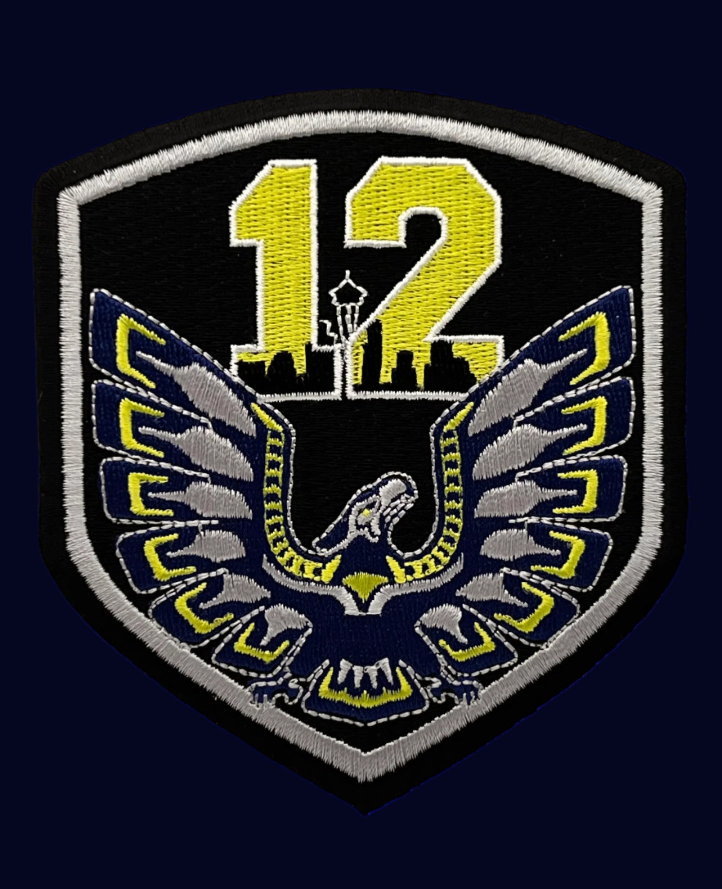 Seattle Seahawks 12s Patch (Free Shipping)