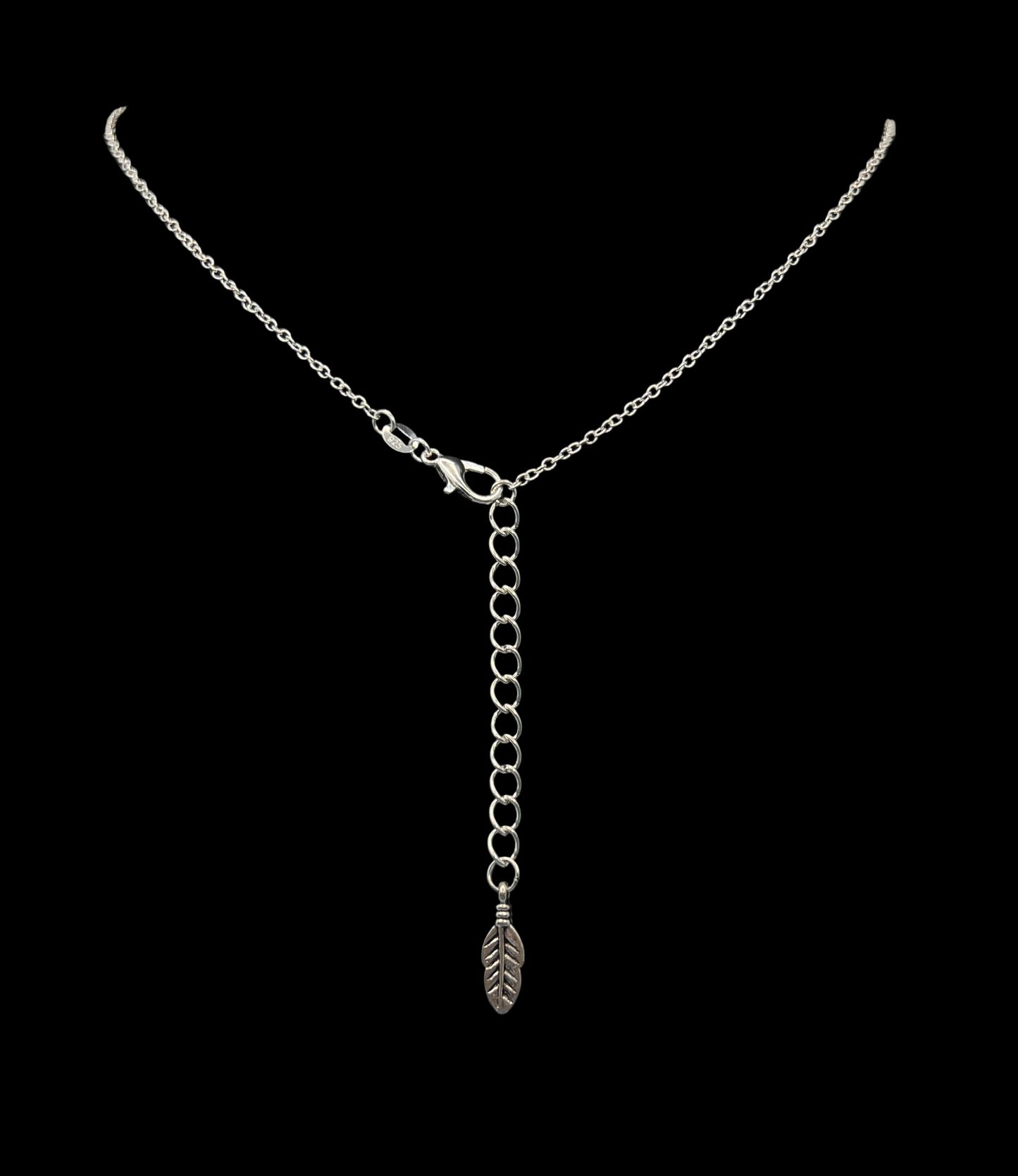 Navajo Corn Silver Pendant