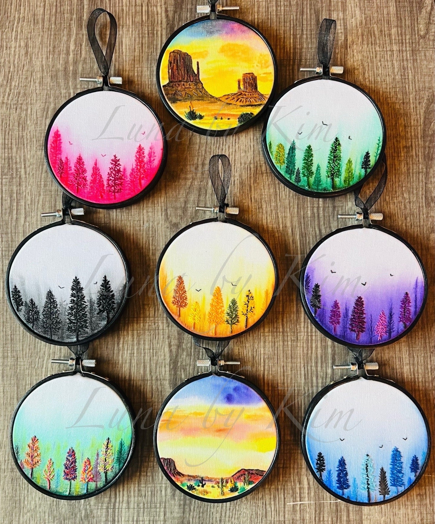 Watercolor Embroidery