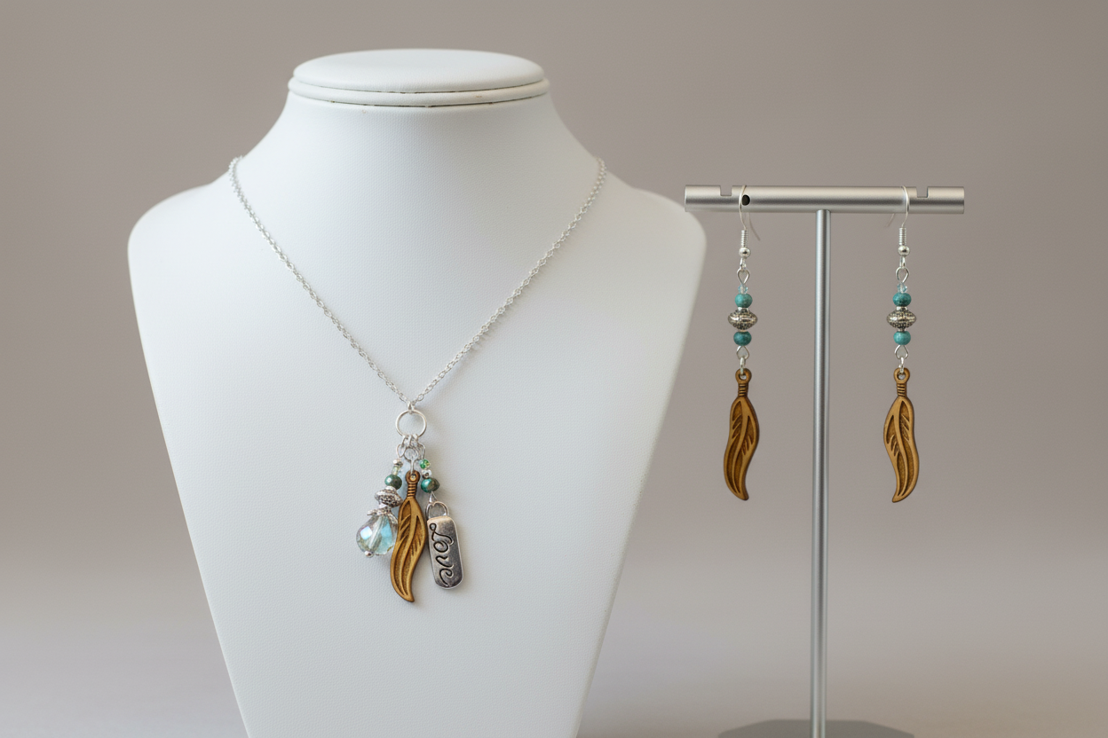 Necklace and Earrings Set