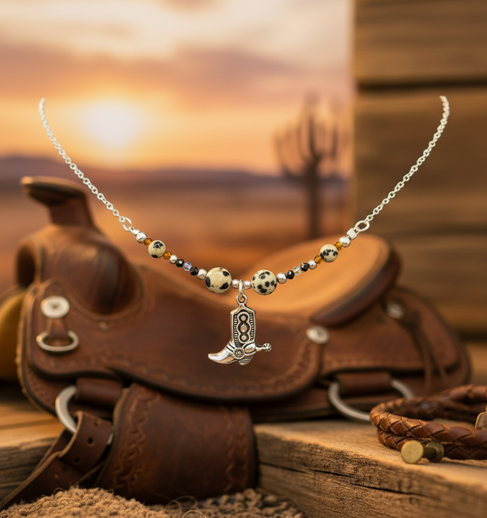 Beaded Wire Chain Necklaces