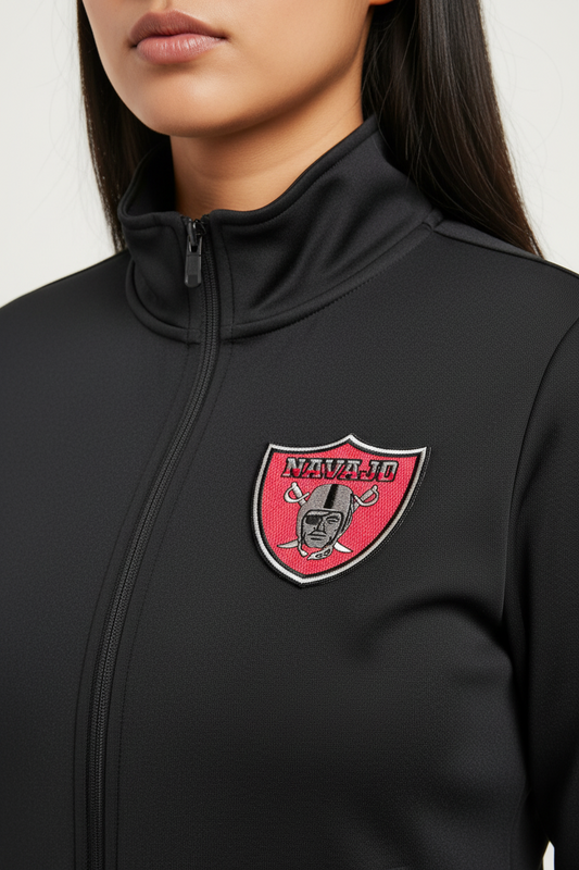 Navajo Raider Breast Cancer Awareness Patch (Free Shipping) *Hoodie not included