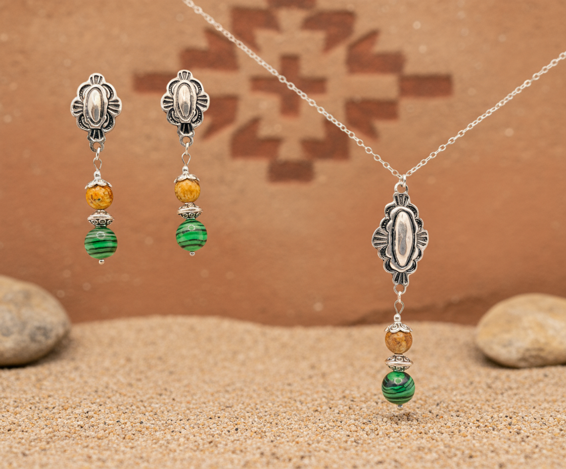 Necklace & Earrings Set