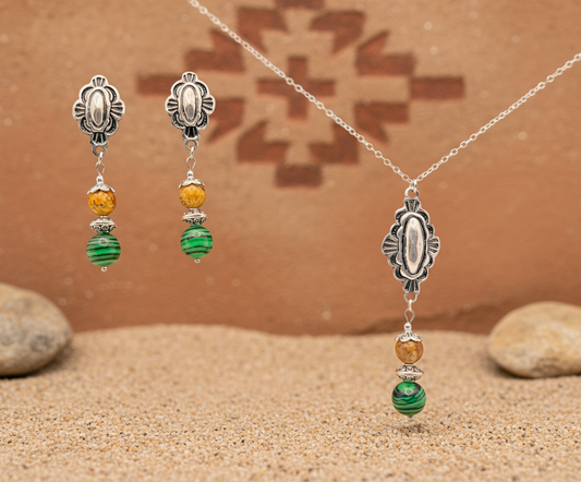 Necklace & Earrings Set