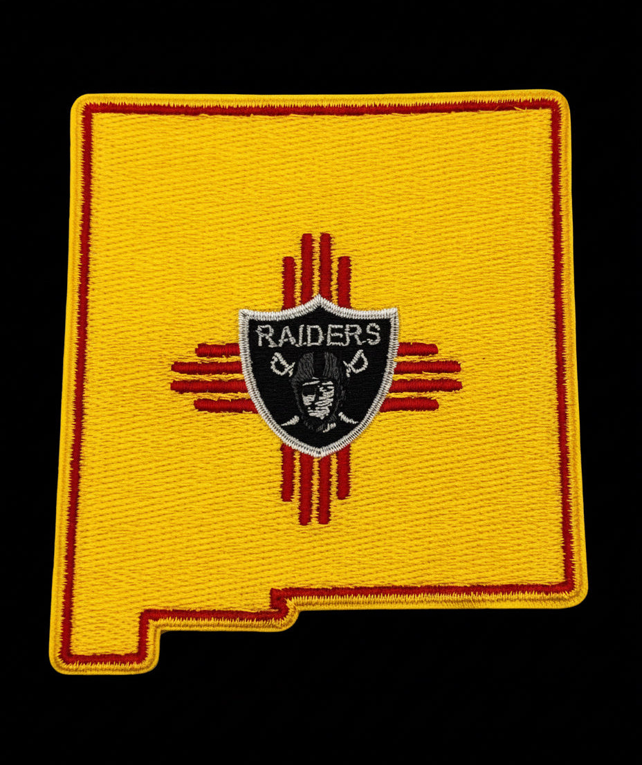 Navajo Raider NM State Flag Patch (Free Shipping) *Golf Club Bag not included
