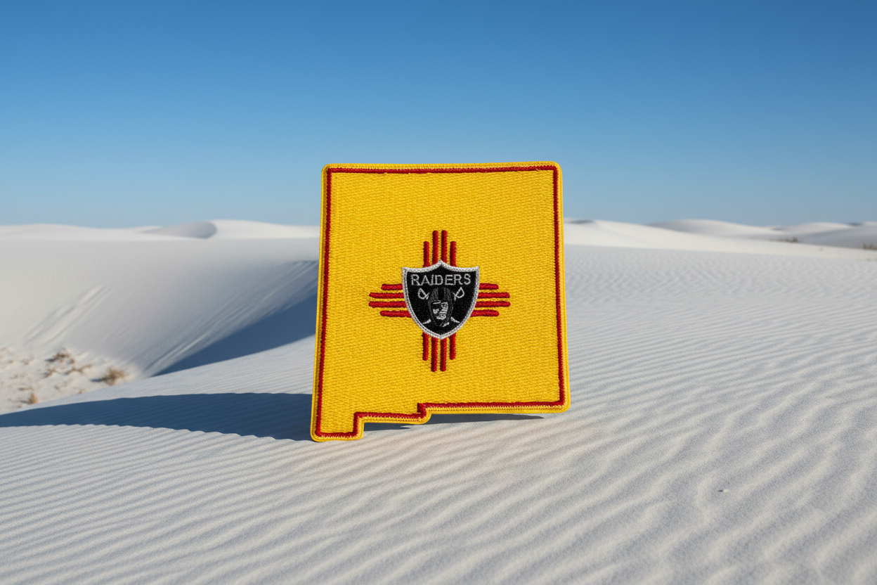 Navajo Raider NM State Flag Patch (Free Shipping) *Golf Club Bag not included