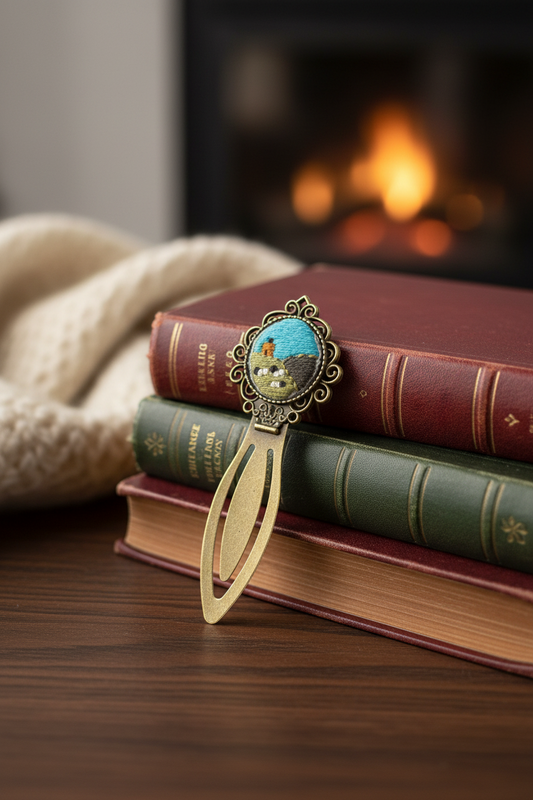 Navajo Landscape Bronze Bookmark