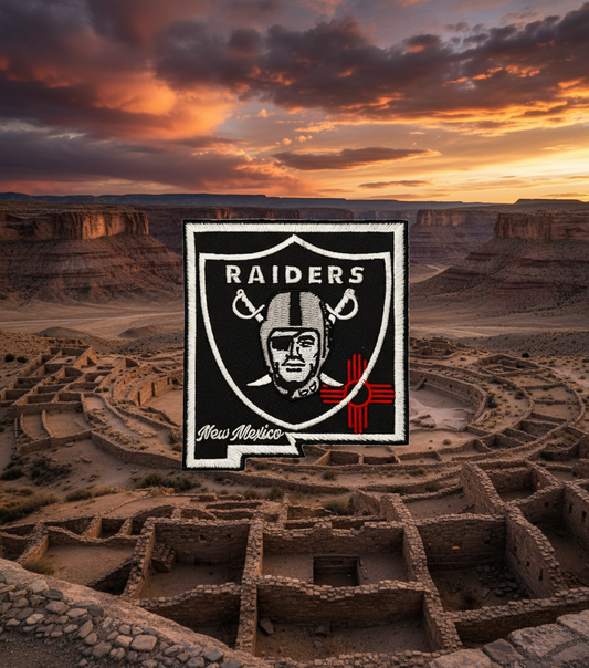 Navajo Raider New Mexico State Patch (Free Shipping)