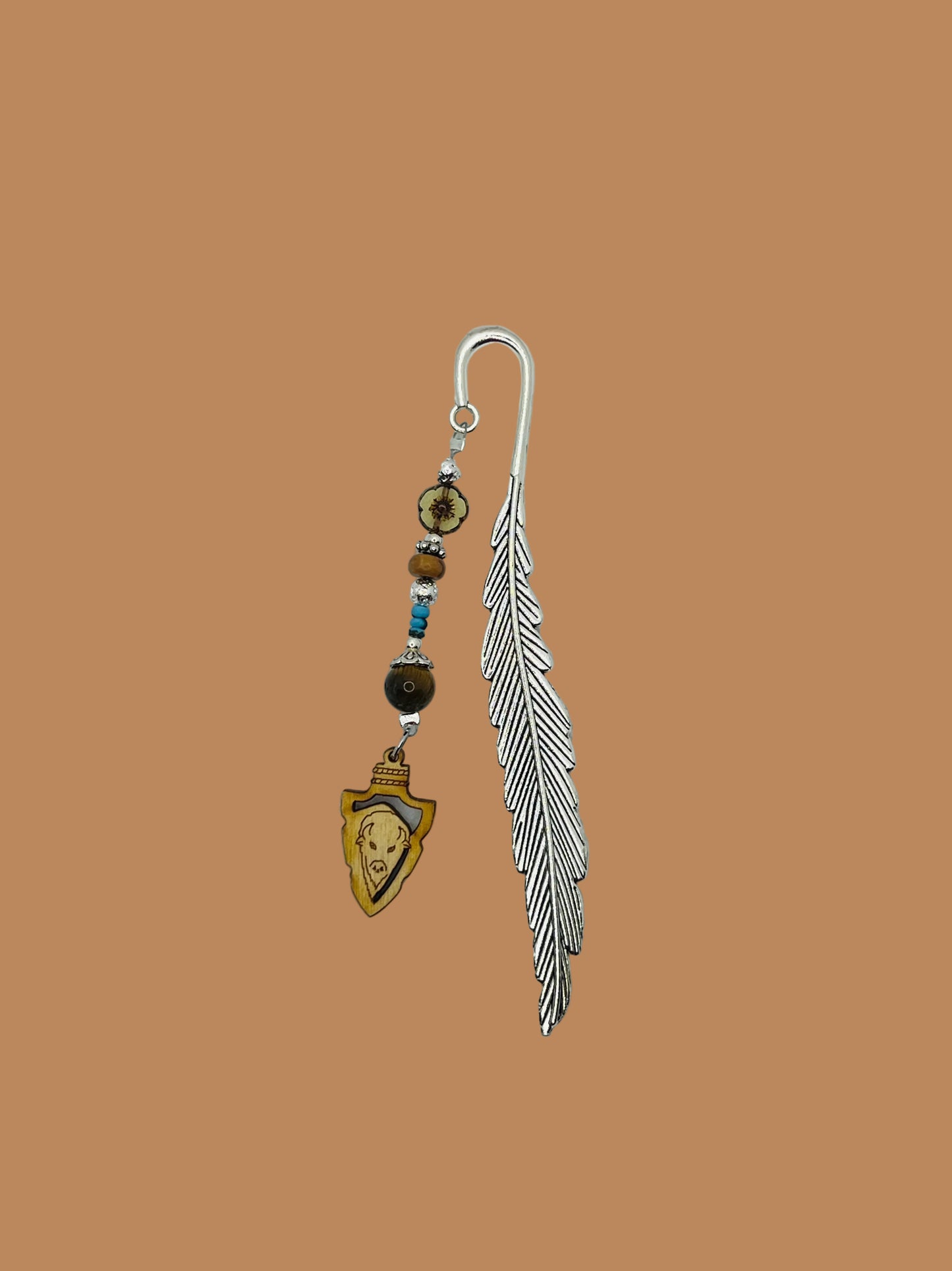 Silver Buffalo Arrowhead Bookmark