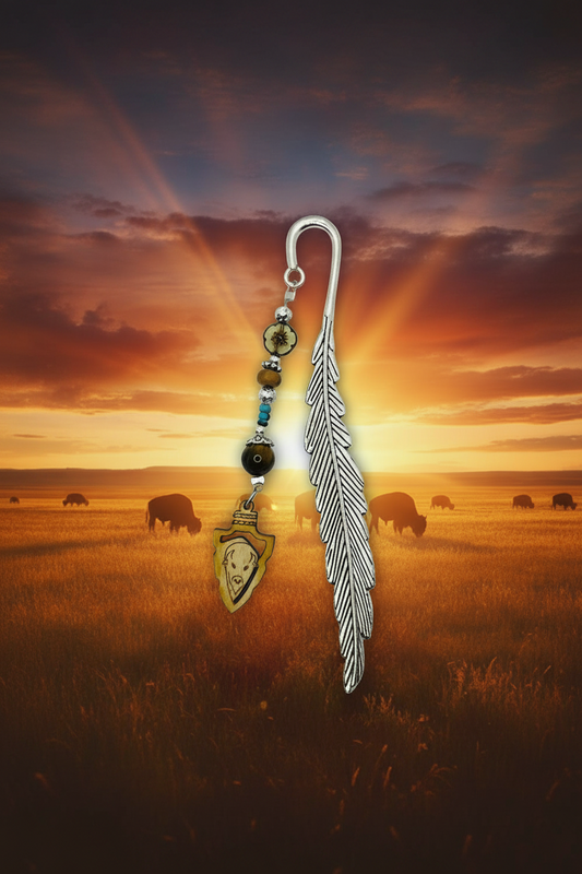 Silver Buffalo Arrowhead Bookmark