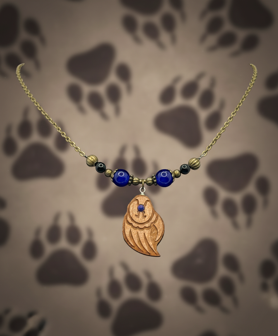 Beaded Wire Chain Necklace