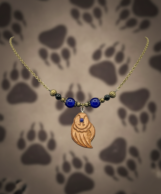 Beaded Wire Chain Necklace