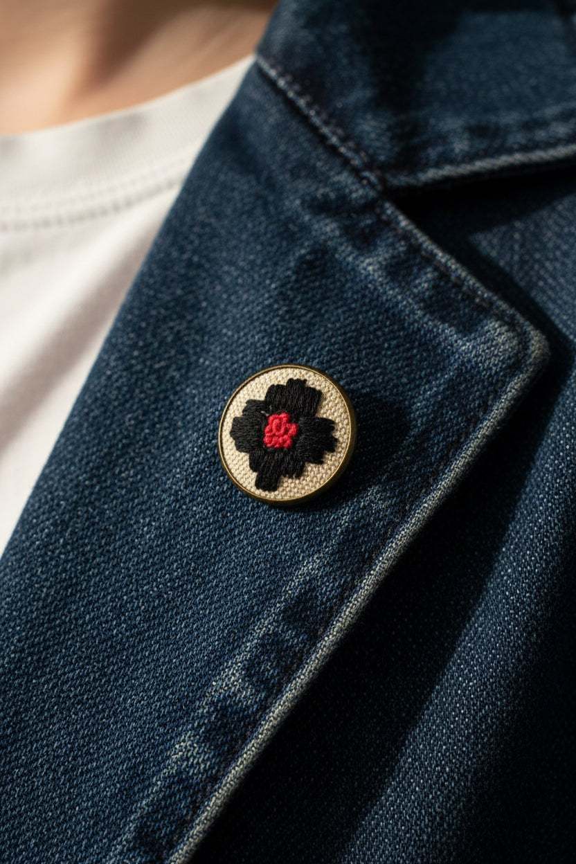 Embroidered Pin