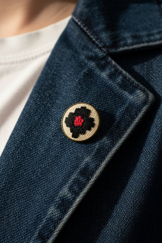 Embroidered Pin