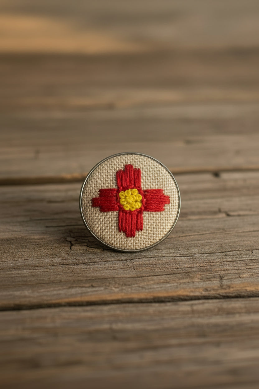 Embroidered Pin