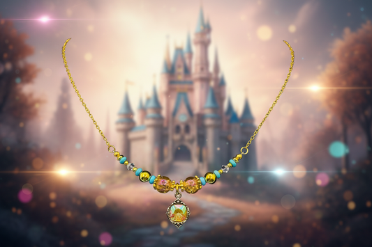 Fairy Tale Topaz Crystal & Turquoise Necklace
