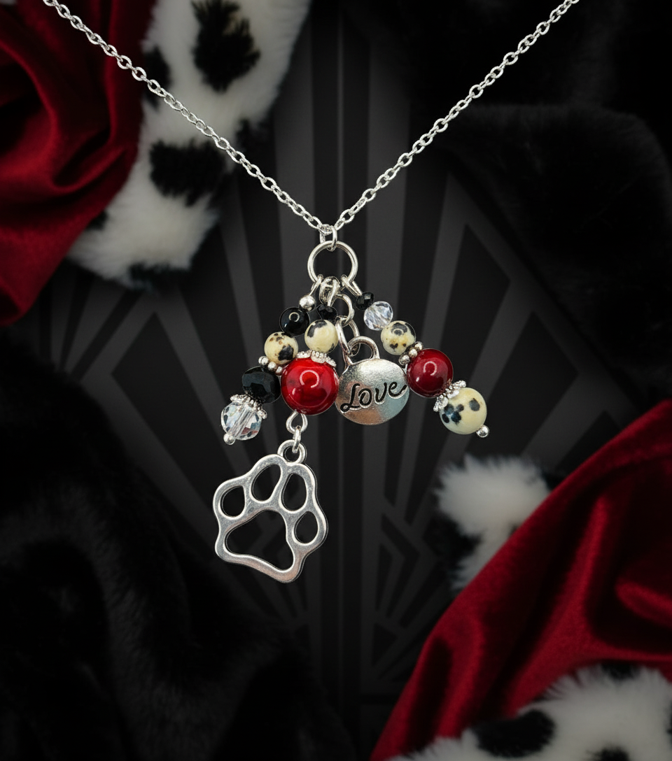 Cruella Deville Theme Necklace