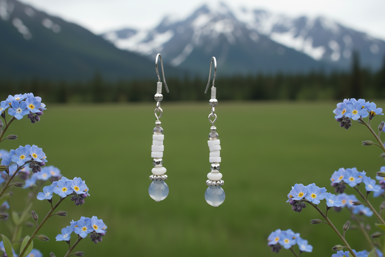 Forget Me Not Earrings