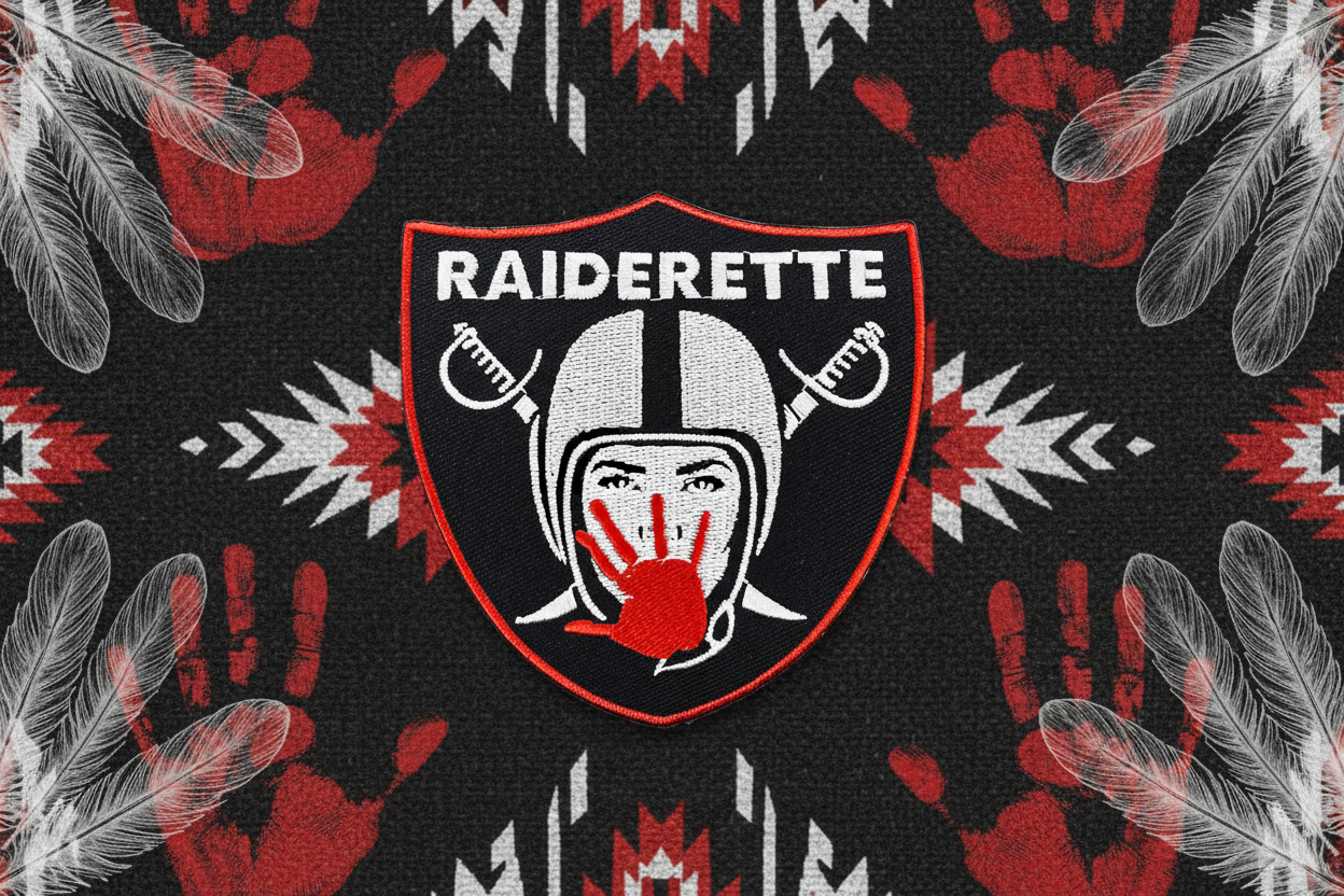 Navajo Raider MMIW Raiderette Patch (Free Shipping)