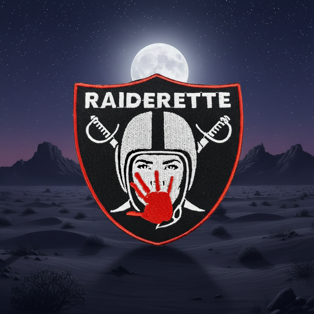 Navajo Raider MMIW Raiderette Patch (Free Shipping)