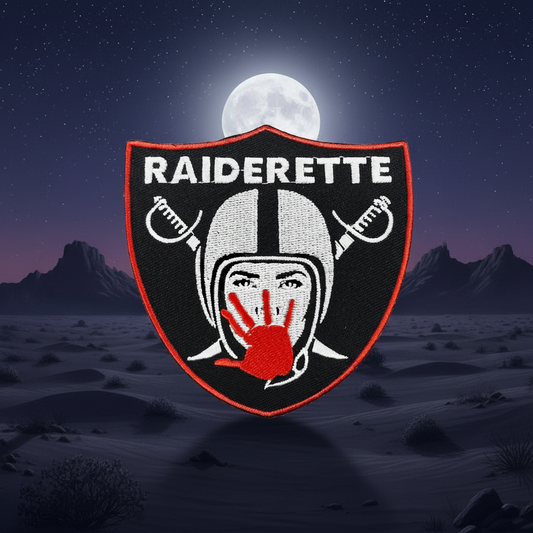 Navajo Raider MMIW Raiderette Patch (Free Shipping)