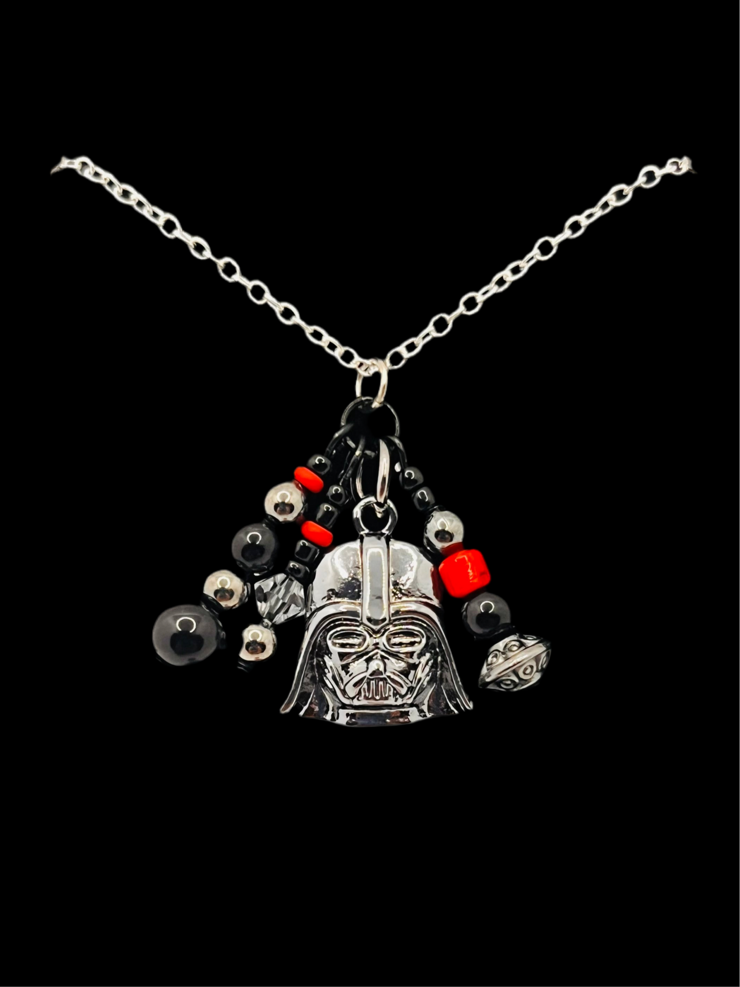 Star Wars Darth Vader Cluster Pendant Necklace