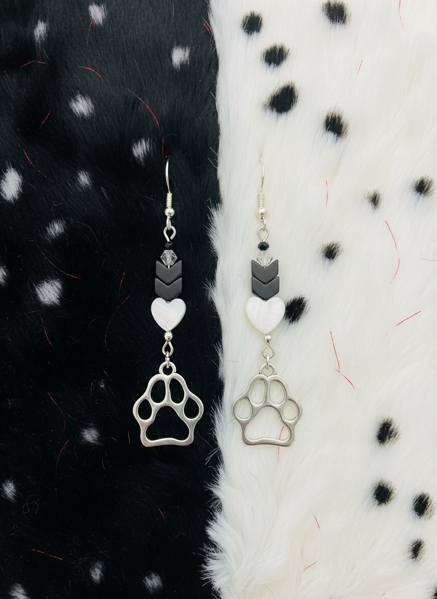 Cruella Deville Paw and Hearts