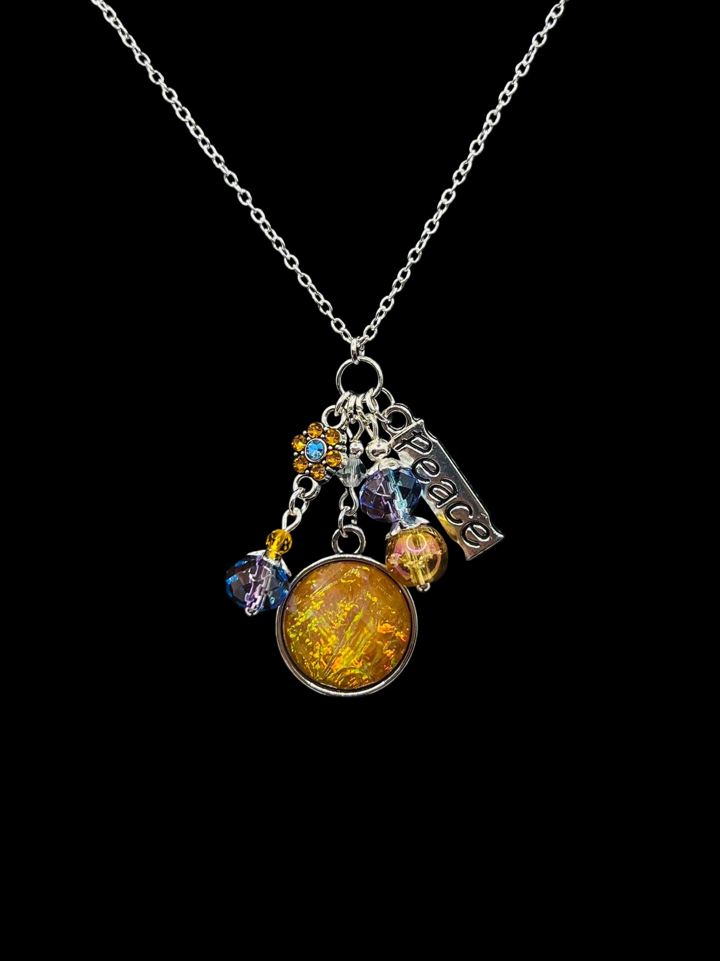 Northern Lights Theme Necklace