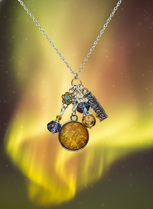 Northern Lights Theme Necklace