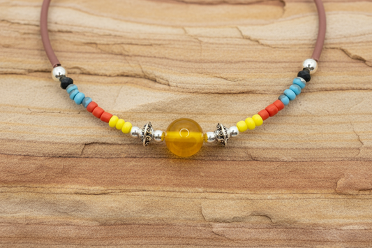 Memory Wire Bracelet (Brown)