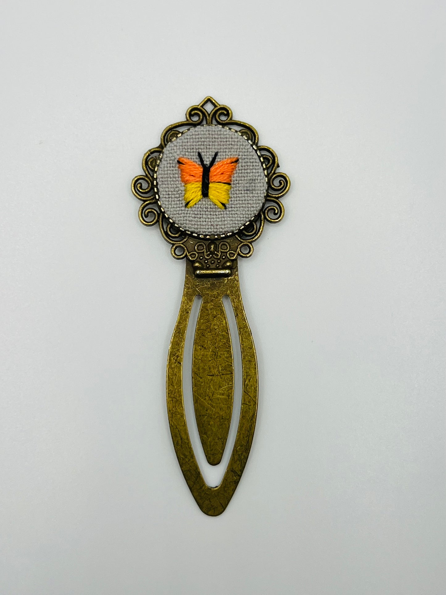 Butterfly Embroidered Bookmark