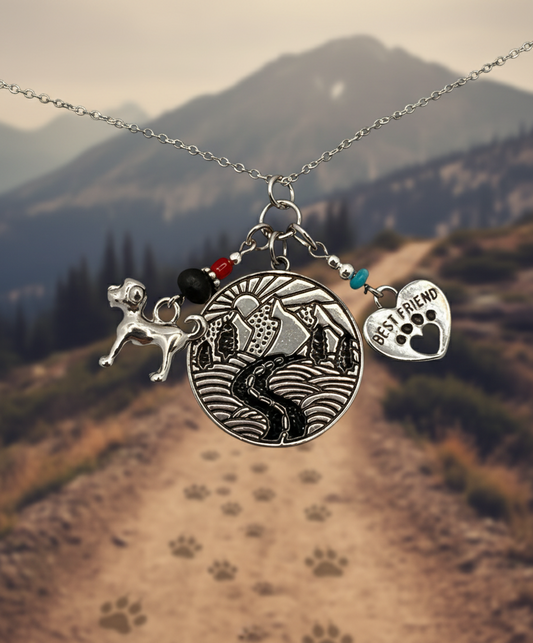 Furry BFF Adventure Necklace (2-sided)