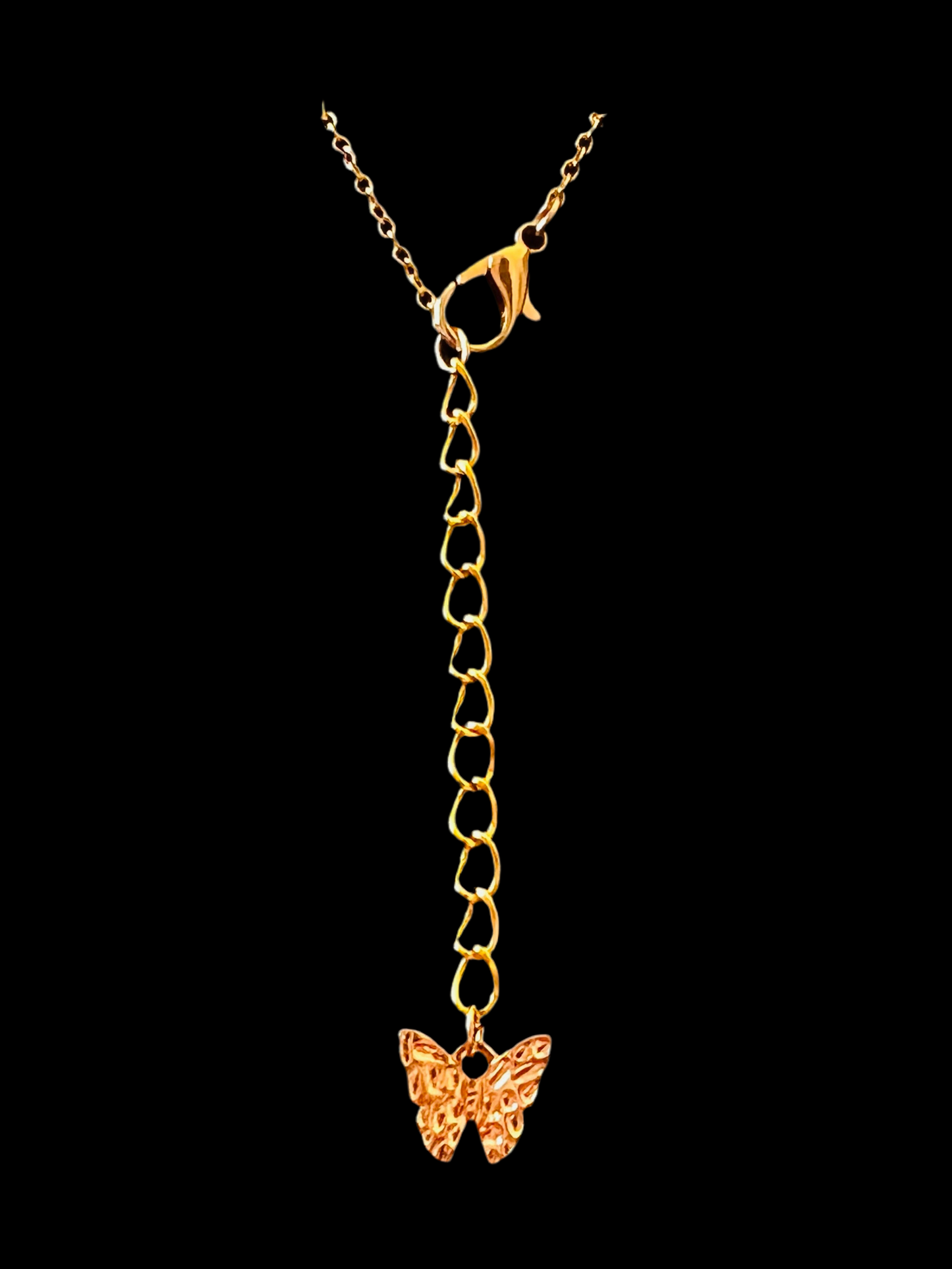 Gold Cluster Pendant Necklace (Turquoise, Frosted & Shattered Glass Beads)