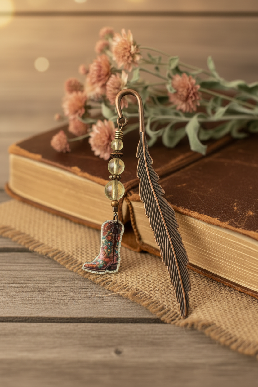 Bronze Country Gal Bookmark
