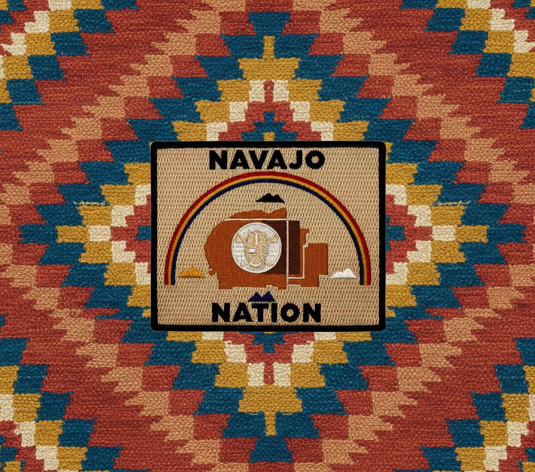 NEW RELEASE!!! Navajo Raider Navajo Nation Flag Patch (free shipping)