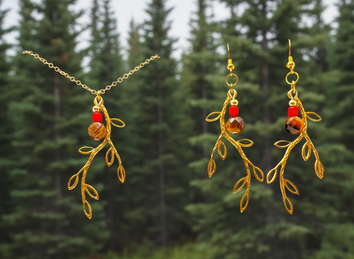 Necklace & Earrings Set
