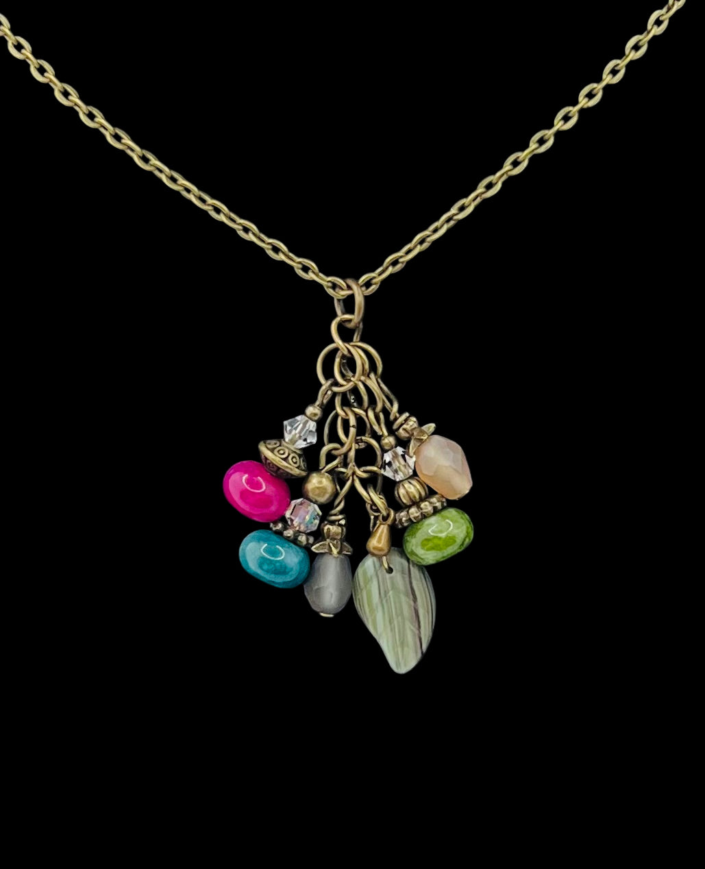 Bronze Multicolored Necklace