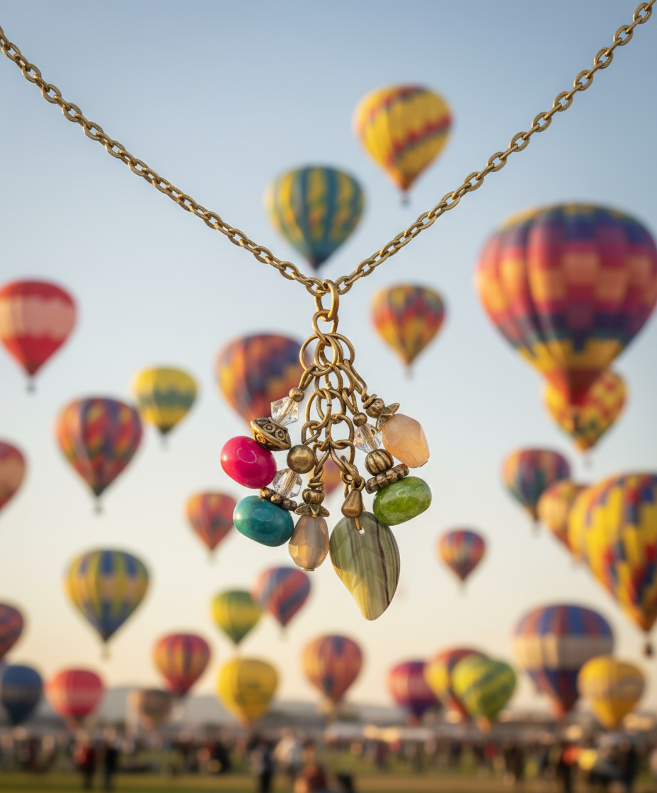 Bronze Multicolored Necklace