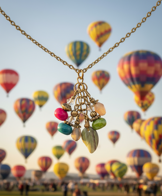 Bronze Multicolored Necklace