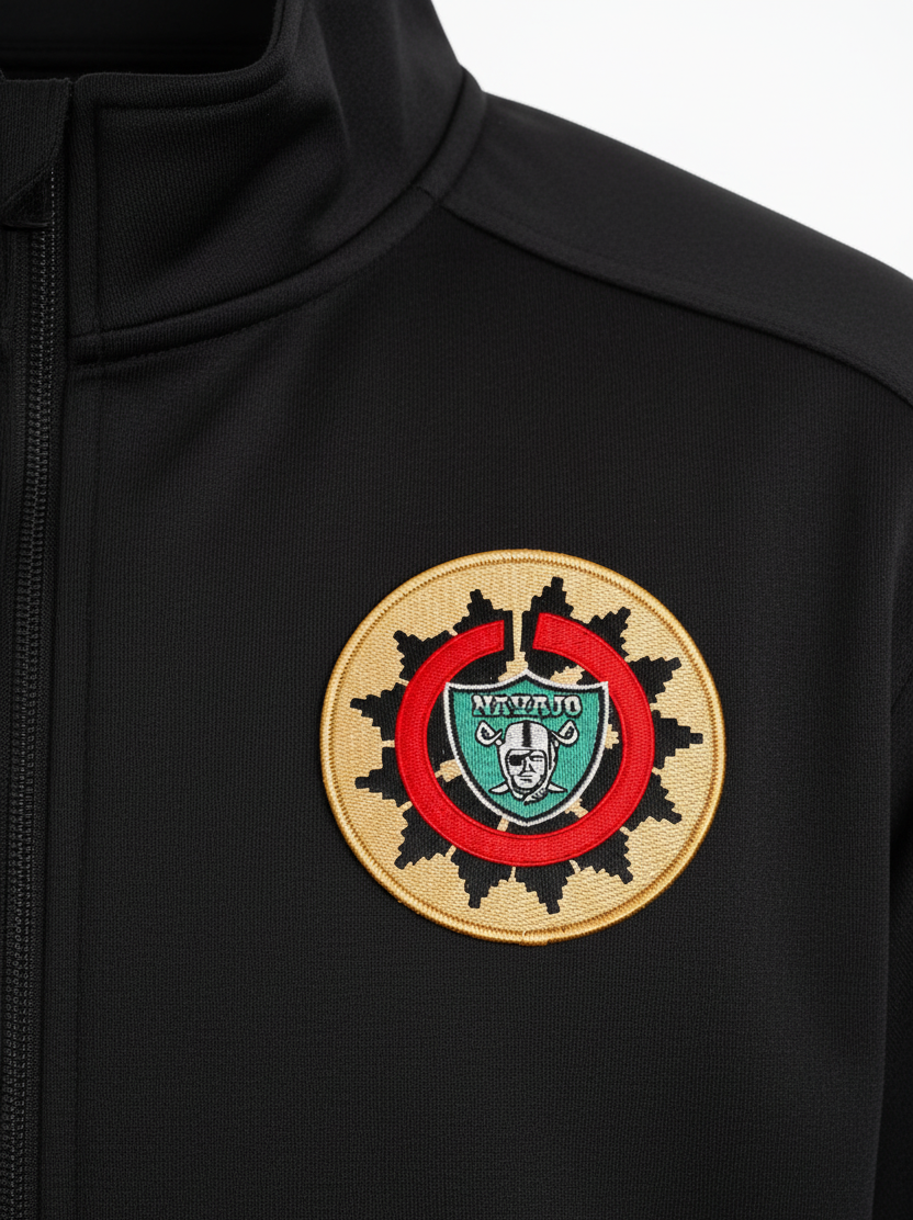 Raiders Navajo Basket Patch (Free Shipping) *Jacket not included