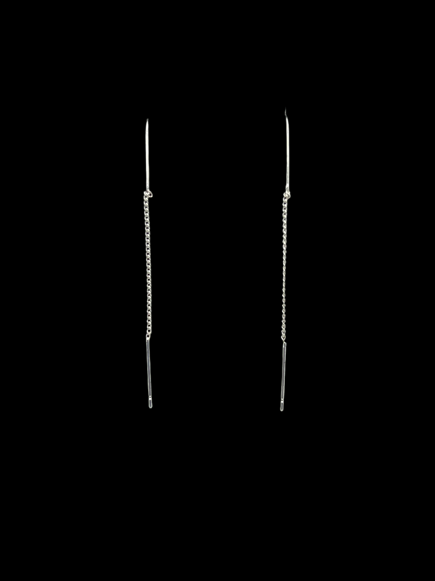New Mexico Zia Symbol U-Shaped Thread Earrings