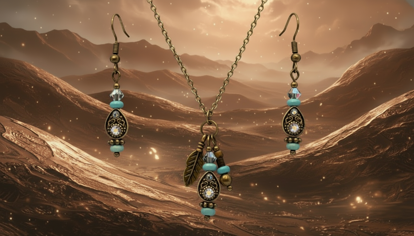 Necklace & Earrings Set