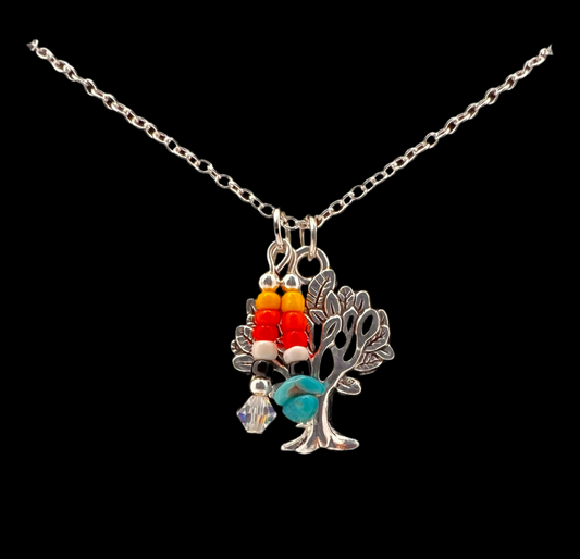 Tree of Life Cluster Necklace