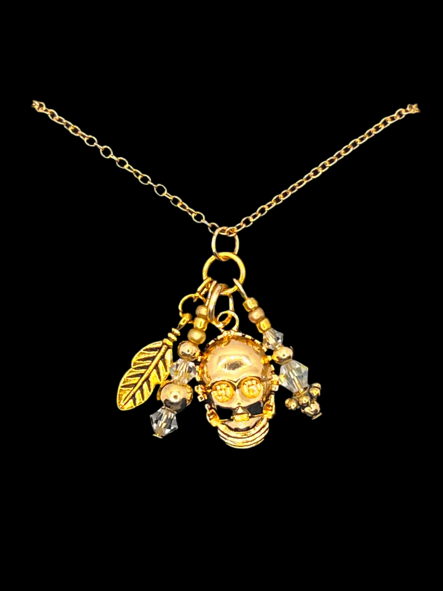 Star Wars C3PO Cluster Pendant Necklace