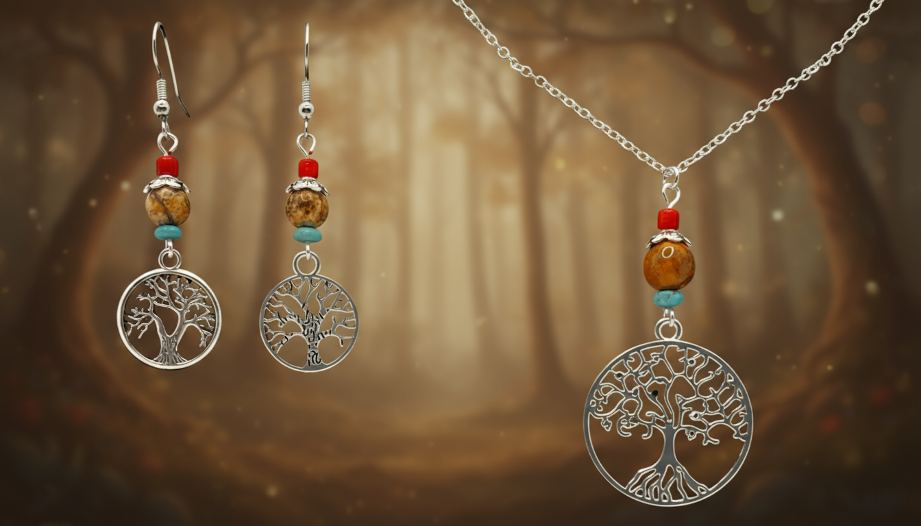 Necklace & Earrings Set