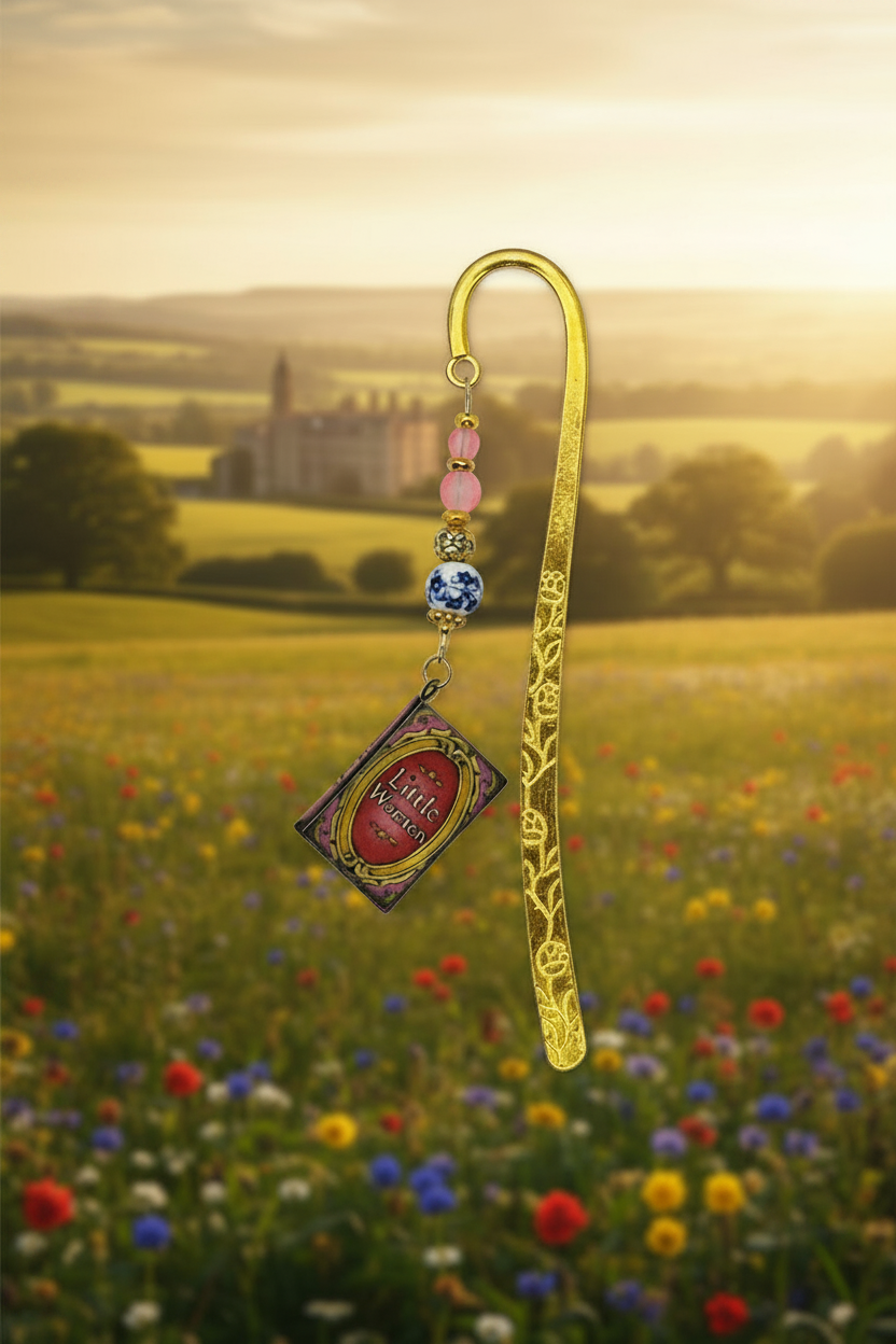 Gold Little Women Bookmark
