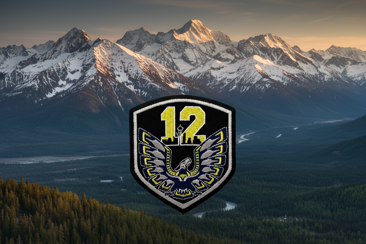 Seattle Seahawks 12s Patch (Free Shipping)