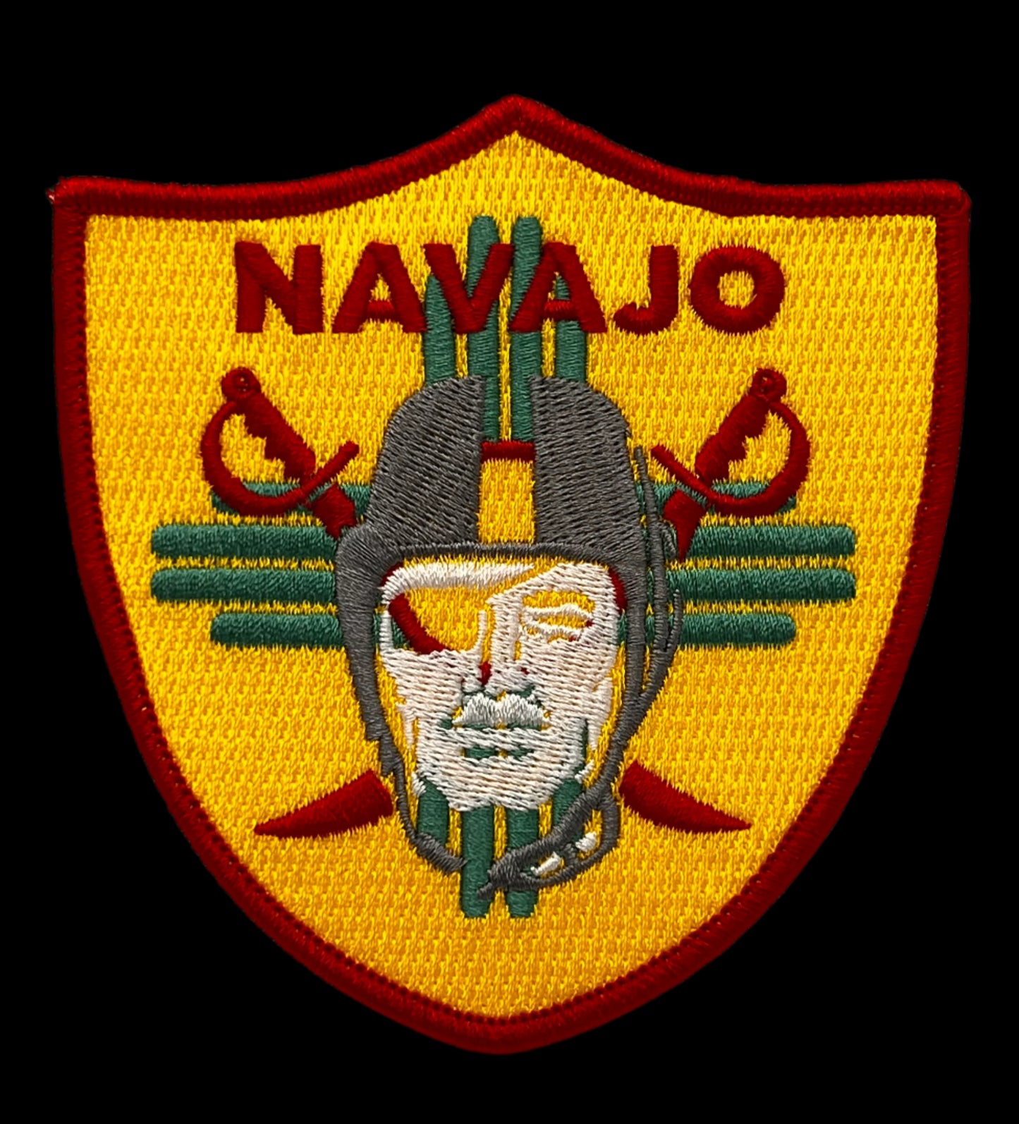 Navajo Raider NM Zia Patch (Free Shipping) *Hoodie not included